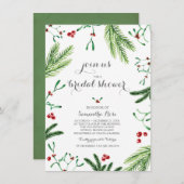 Kerstbassin - Uitnodiging (Voorkant / Achterkant)