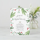 Kerstbassin - Uitnodiging (Staand voorkant)