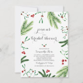 Kerstbassin - Uitnodiging (Voorkant)