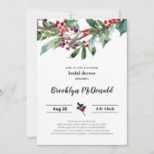 Kerstbassin - Uitnodiging (Voorkant)