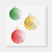 KerstBaubals Magneet (Voorkant)