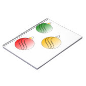 KerstBaubals Notitieboek (Linkerzijde)