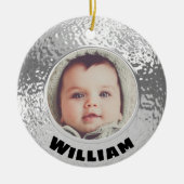 KerstBauble Keramisch Ornament (Voorkant)