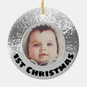 KerstBauble Keramisch Ornament (Achterkant)