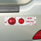 KerstBaubles Bumpersticker (Op auto)