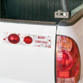 KerstBaubles Bumpersticker (Op Truck)