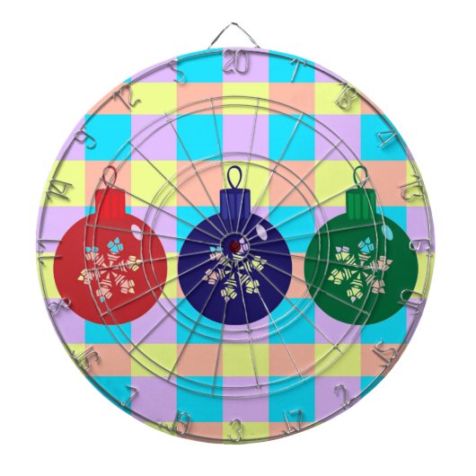 KerstBaubles Dartbord (Voorkant)