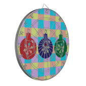 KerstBaubles Dartbord (Voorkant Links)