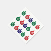 KerstBaubles Paper Napkin Servetten (Hoek)