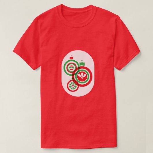 KerstBaubles T-shirt (Design voorkant)