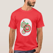 KerstBaubles T-shirt (Voorkant)