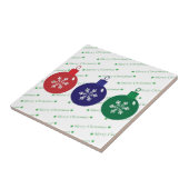 KerstBaubles Tegeltje (Zijkant)