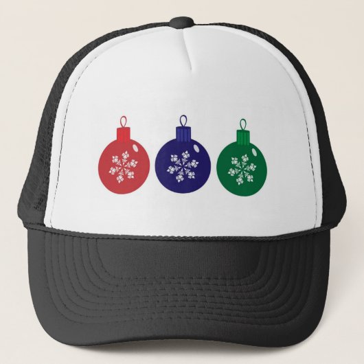 KerstBaubles Trucker Pet (Voorkant)