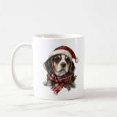kerstbeagle koffiemok (Links)