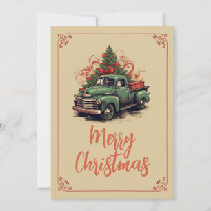 kerstbedekking feestdagenkaart