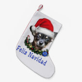 kerstbedekking kleine kerstsok (Voorkant (Hangend))