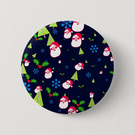 kerstbedekking ronde button 5,7 cm (Voorkant)