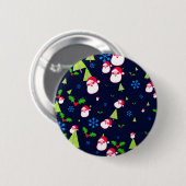 kerstbedekking ronde button 5,7 cm (Voorkant /achterkant)