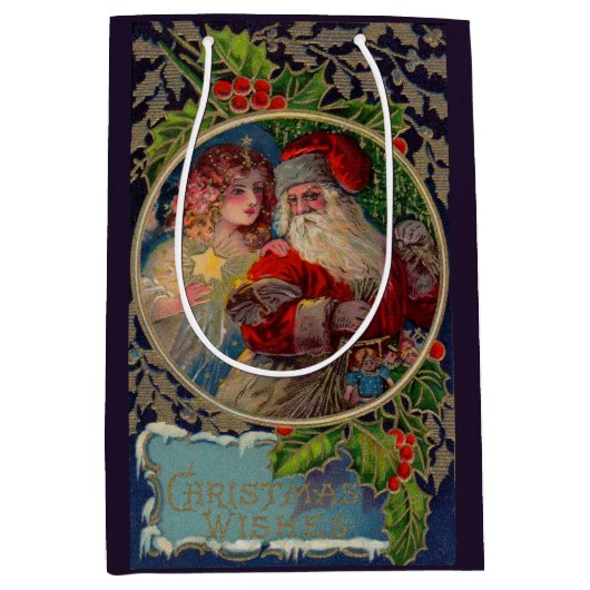 Kerstbedekking uit 1912 medium cadeauzakje (Voorkant)