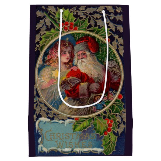Kerstbedekking uit 1912 medium cadeauzakje (Achterkant)