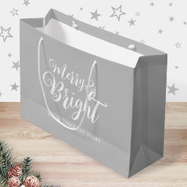 Kerstbedrijf Merry and Bright Grote Cadeautas 