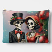 Kerstbeenromance, Een feestelijk skeletkoppel. Etui (Voorkant)