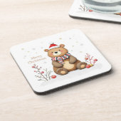 Kerstbeer Bier Onderzetter (Linkerzijde)