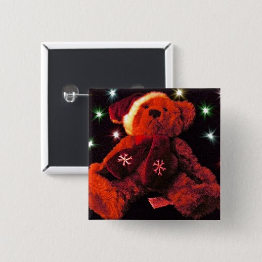 kerstBeer Button (Voorkant /achterkant)