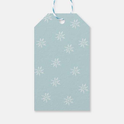 kerstBeer Cadeaulabel (Achterkant)