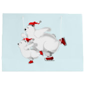 Kerstbeer Cadeautas (Achterkant)