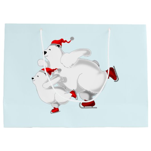 Kerstbeer Cadeautas (Achterkant)