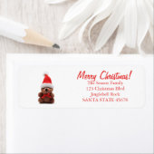 Kerstbeer Etiket (Insitu)