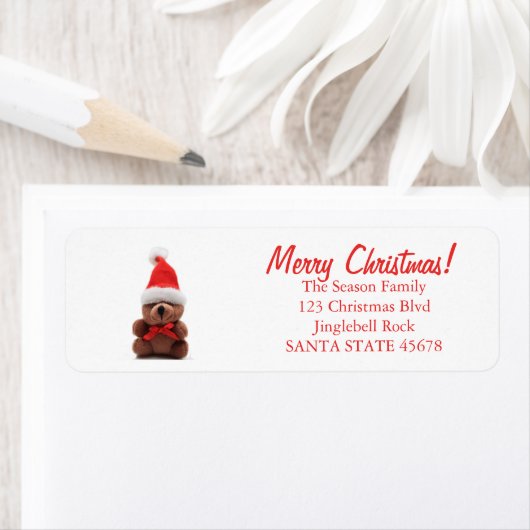 Kerstbeer Etiket (Insitu)