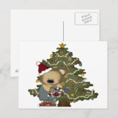 kerstBeer Feestdagenkaart (Voorkant / Achterkant)