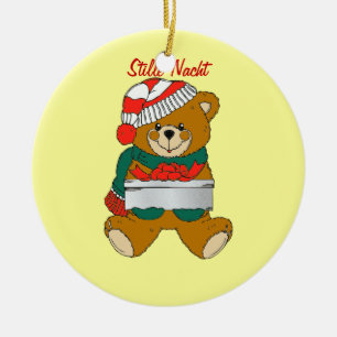 kerstBeer Keramisch Ornament