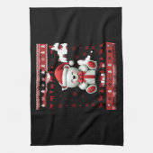 Kerstbeer Kerstmis (5) Theedoek (Verticaal)