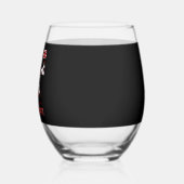 Kerstbeer Kerstmis (5) Wijnglas Zonder Voet (Links)