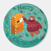 KerstBeer Magnet (Voorkant)