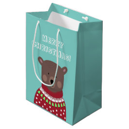 kerstBeer Medium Cadeauzakje