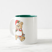Kerstbeer mok (Voorkant links)