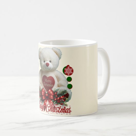 Kerstbeer Mok (Voorkant rechts)