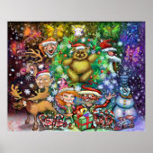 kerstBeer Poster (Voorkant)