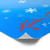 kerstBeer Poster (Hoek)