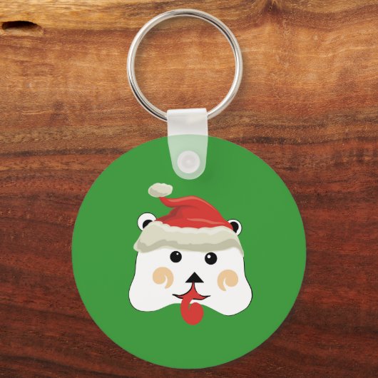 kerstBeer Sleutelhanger (Voorkant)