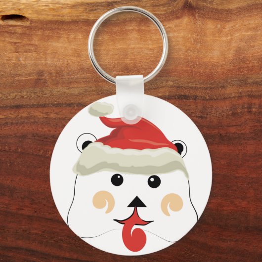 kerstBeer Sleutelhanger (Voorkant)