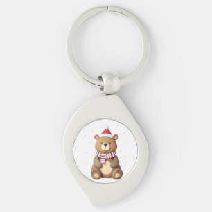 Kerstbeer Sleutelhanger