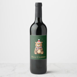 Kerstbeer Wijn Etiket