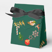 Kerstbeerbox voor de rendierenkast van de kerstman bedankdoosjes (Voorkant Zijde)