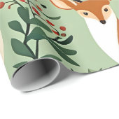 kerstbeestjes-inpakpapier cadeaupapier (Rol Hoek)