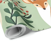 kerstbeestjes-inpakpapier cadeaupapier (Rol Hoek)